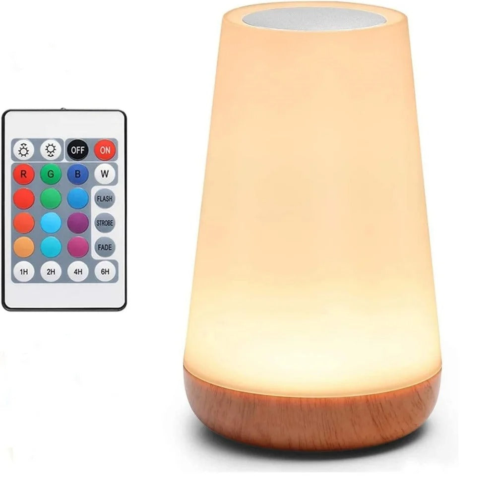 lampe sans fil couleur intensite changeante telecommande