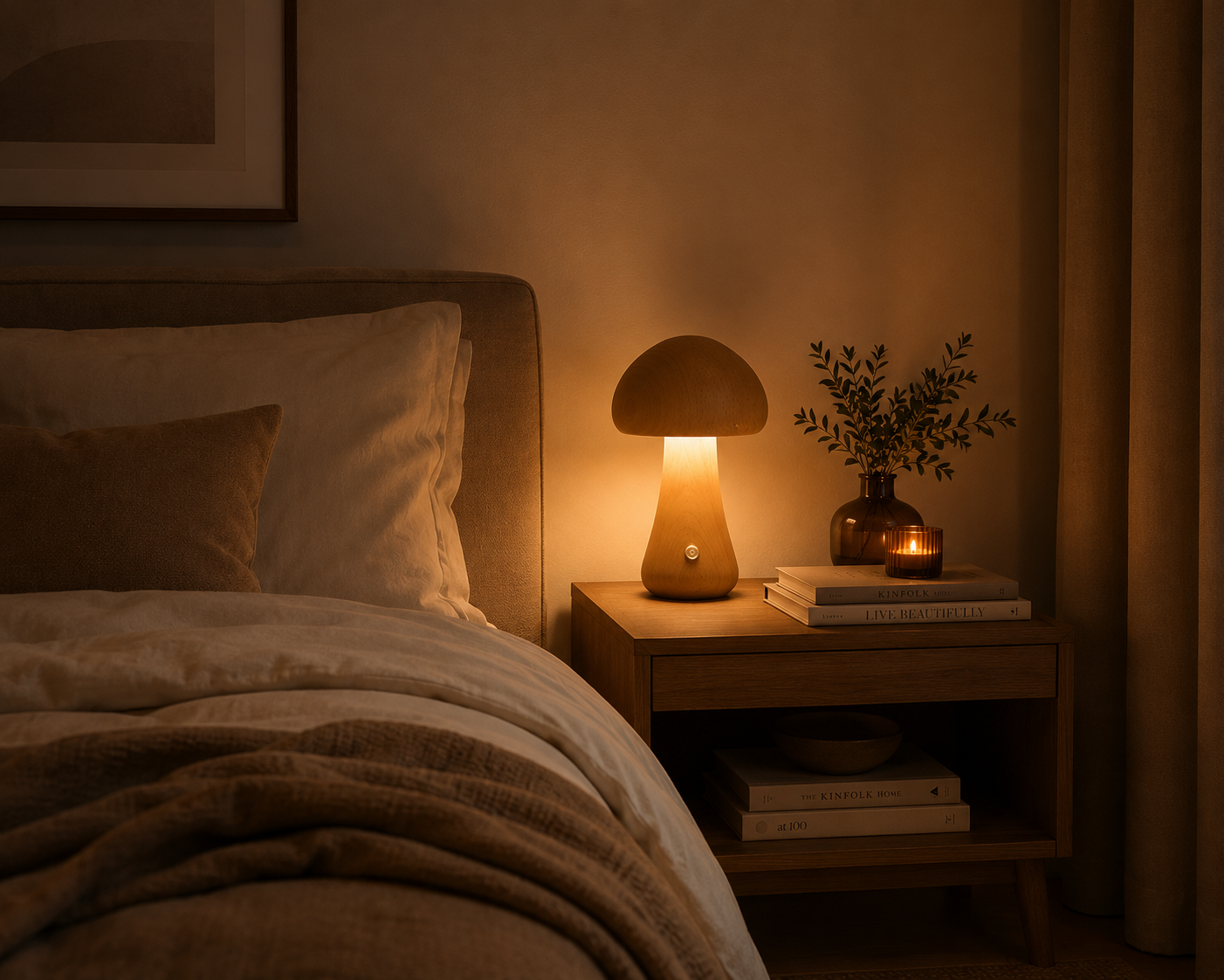 lampe champignon