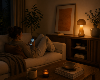 lampe champignon
