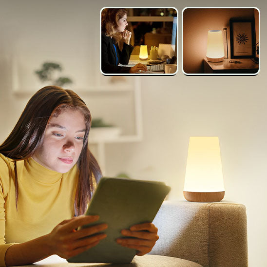 fille regarde ipad bonne lumiere