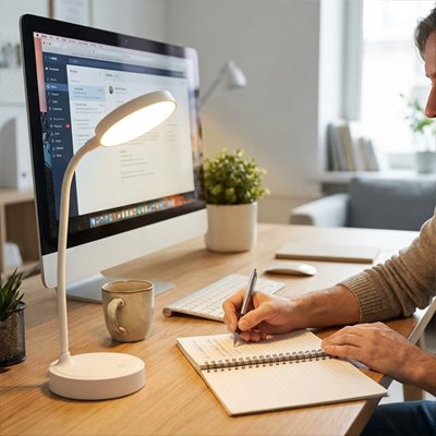 Lampe de bureau sans fil 